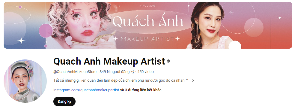 Kênh Quach Anh Makeup Artist