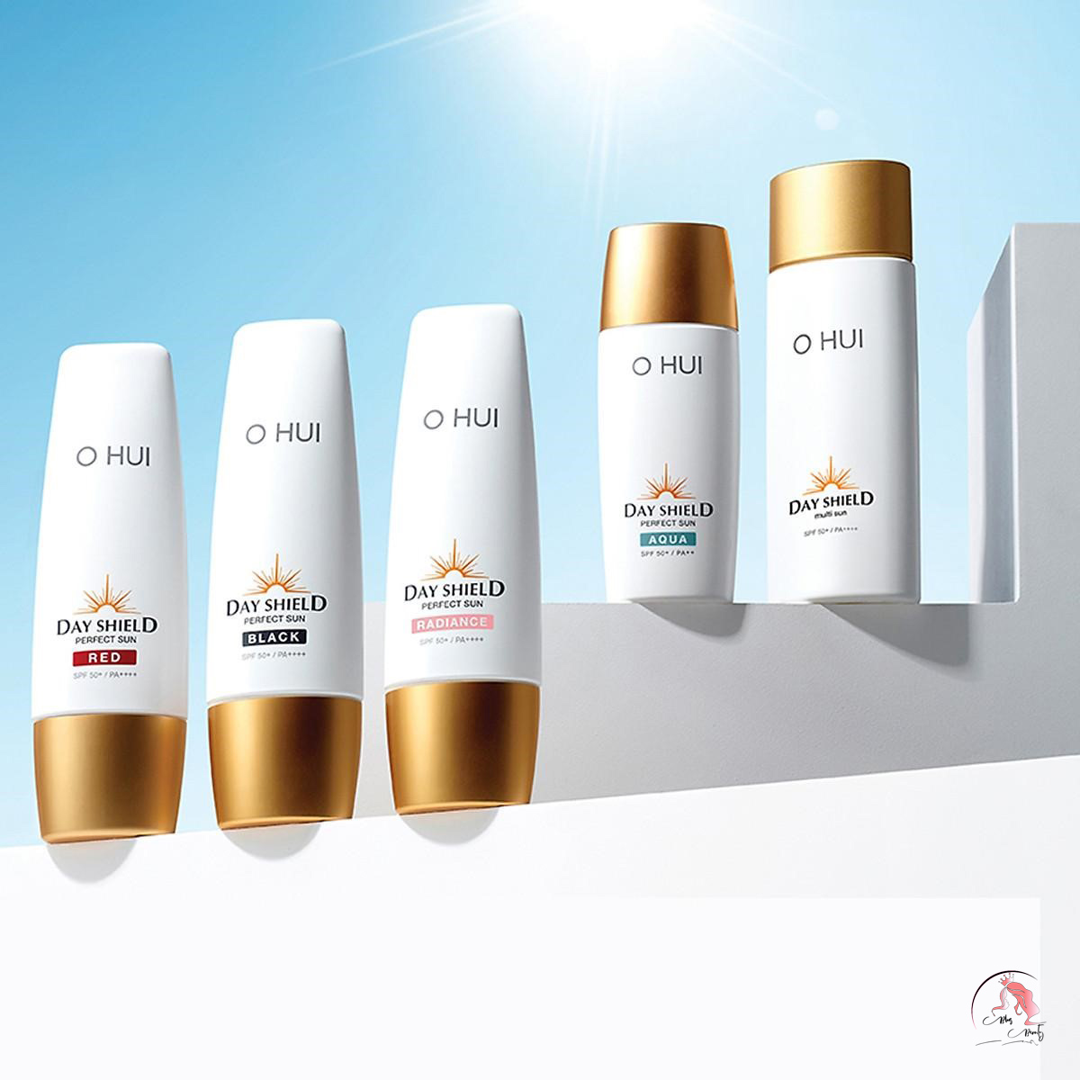 Kem chống nắng OHUI Day Shield Perfect Sun Red SPF