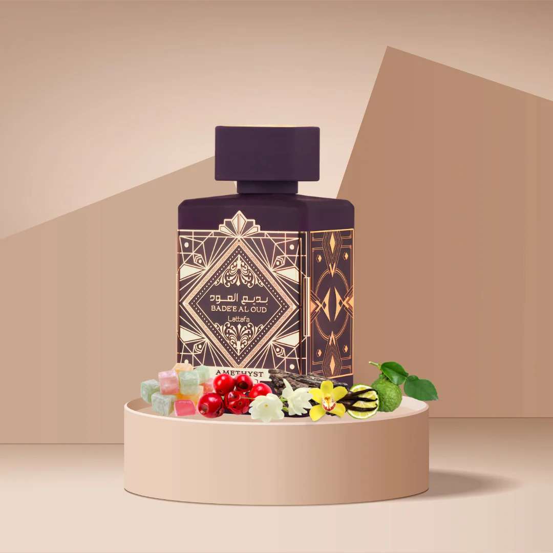 Nước Hoa Dubai Bade’e Al Oud Amethyst Lattafa EDP Nước Hoa Dubai Bade’e Al Oud Amethyst Lattafa EDP
