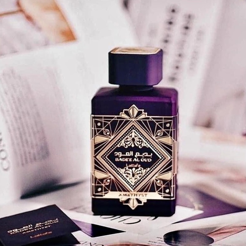 Nước Hoa Dubai Bade’e Al Oud Amethyst Lattafa EDP Nước Hoa Dubai Bade’e Al Oud Amethyst Lattafa EDP